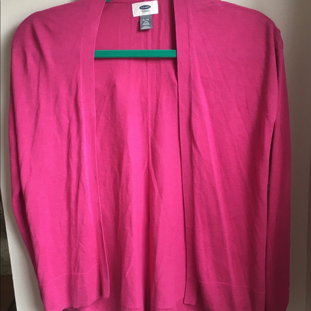 NWT Old Navy Magenta Cardigan